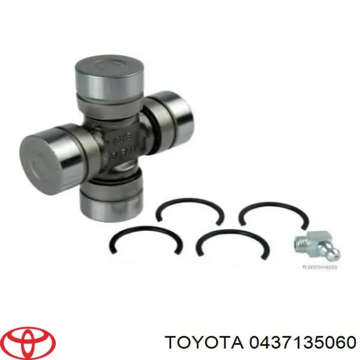 0437135060 Toyota Krzyżak wału Cardana tylnego