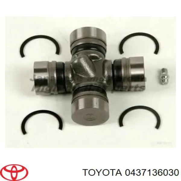Krzyżak wału Cardana tylnego Toyota 0437136030 cena, od 27,96 USD