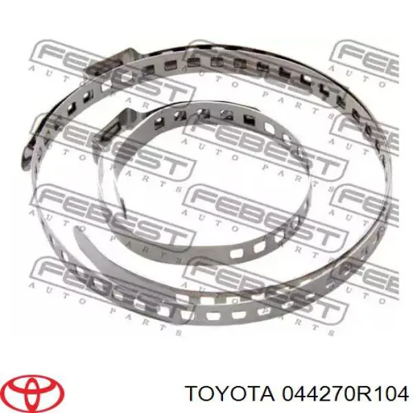 Osłony przegubów homokinetycznych półosi przedniej, zestaw 044270R104 Toyota