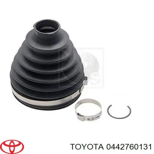 0442760131 Toyota Osłony przegubów homokinetycznych półosi przedniej, zestaw