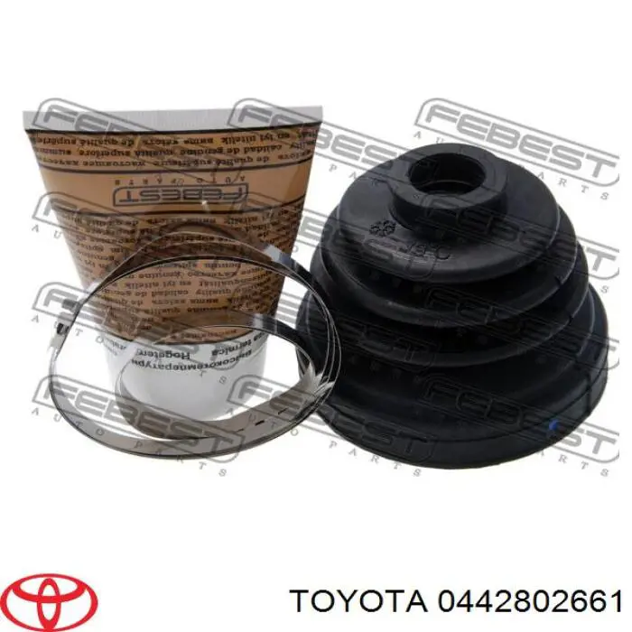 0442802661 Toyota Osłona przegubu homokinetycznego półosi przedniej zewnętrzna