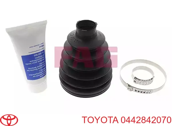Osłona przegubu homokinetycznego półosi przedniej zewnętrzna Toyota 0442842070 cena, od 15,79 USD