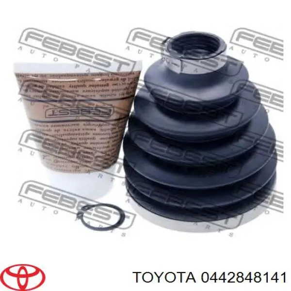Osłona przegubu homokinetycznego półosi przedniej zewnętrzna Toyota 0442848141 cena, od 35,45 USD