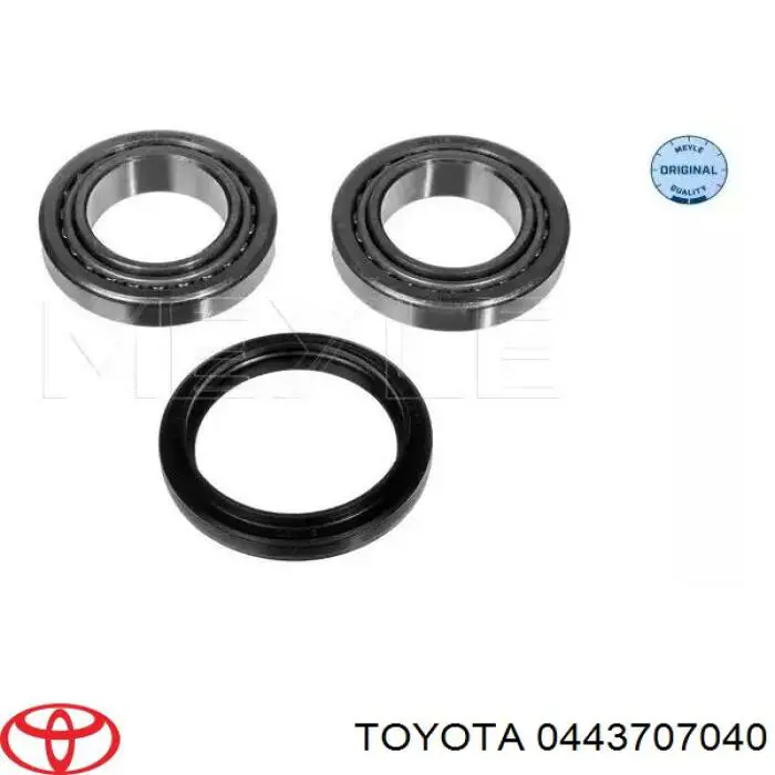 Do koszyka 0443707040 Toyota Osłona przegubu homokinetycznego półosi przedniej wewnętrzna prawa