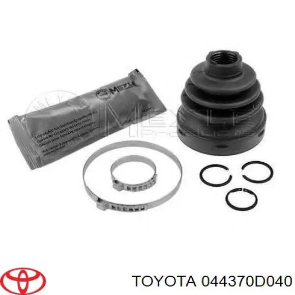 Osłona przegubu homokinetycznego półosi przedniej wewnętrzna Toyota 044370D040 cena, od 69,07 USD
