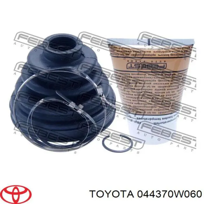 044370W060 Toyota Osłona przegubu homokinetycznego półosi przedniej wewnętrzna prawa