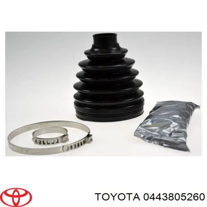 0443805260 Toyota Osłona przegubu homokinetycznego półosi przedniej zewnętrzna