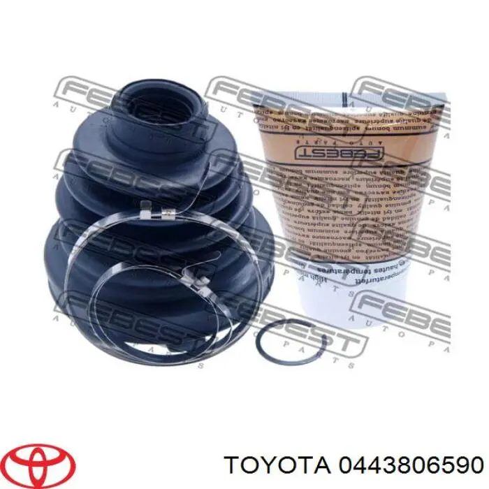 0443806590 Toyota Osłona przegubu homokinetycznego półosi przedniej zewnętrzna