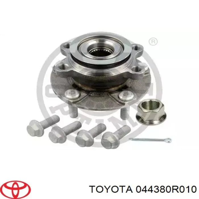 044380R010 Toyota Osłony przegubów homokinetycznych półosi przedniej, zestaw