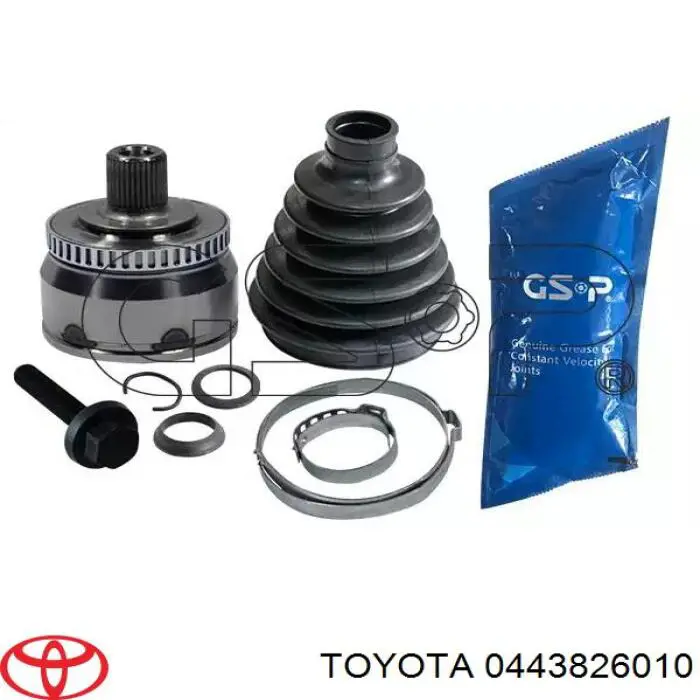 0443826011 Toyota Osłona przegubu homokinetycznego półosi przedniej wewnętrzna