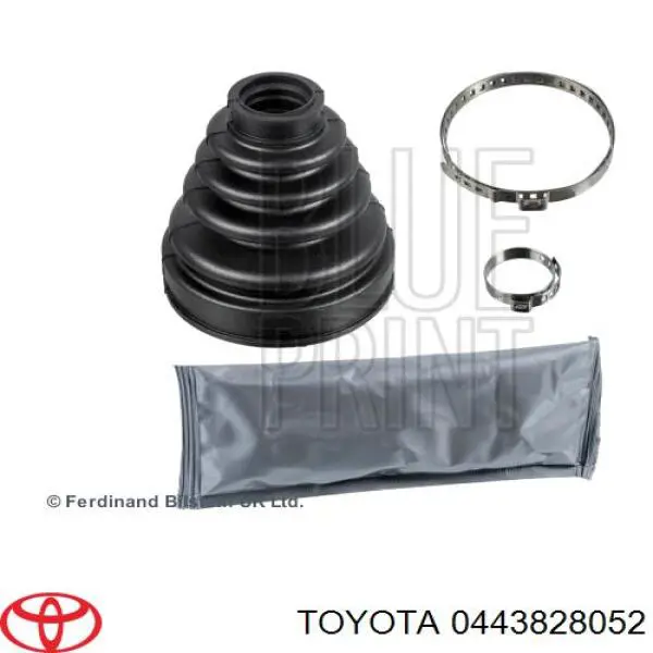 Do koszyka 0443828052 Toyota Osłony przegubów homokinetycznych półosi przedniej, zestaw