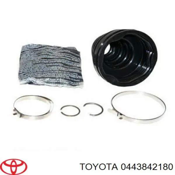 Osłona przegubu homokinetycznego półosi przedniej wewnętrzna prawa Toyota 0443842180 cena, od 16,45 USD