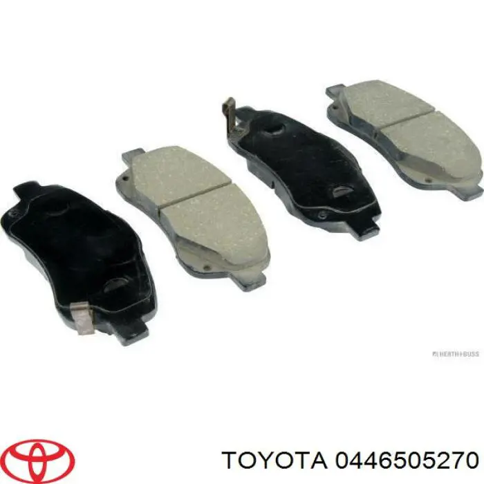 Klocki hamulcowe przednie tarczowe Toyota 0446505270 cena, od 26,45 USD