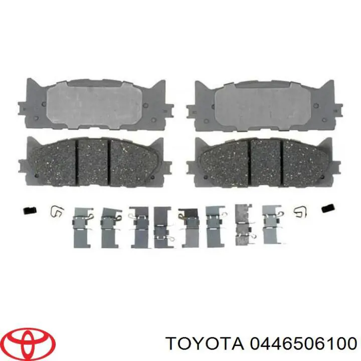 Klocki hamulcowe przednie tarczowe Toyota 0446506100 cena, od 29,25 USD