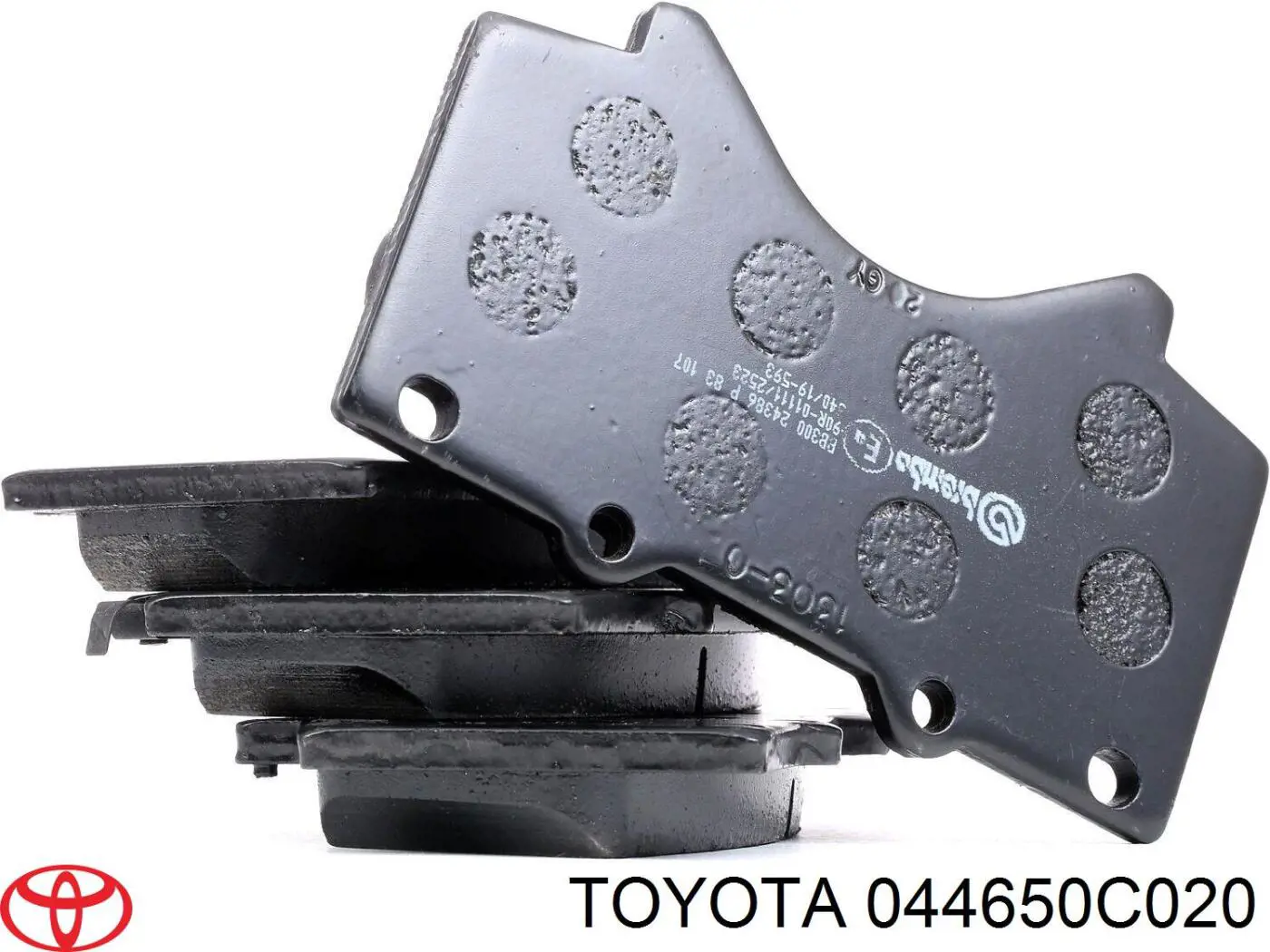 Klocki hamulcowe przednie tarczowe Toyota 044650C020 cena, od 32,24 USD