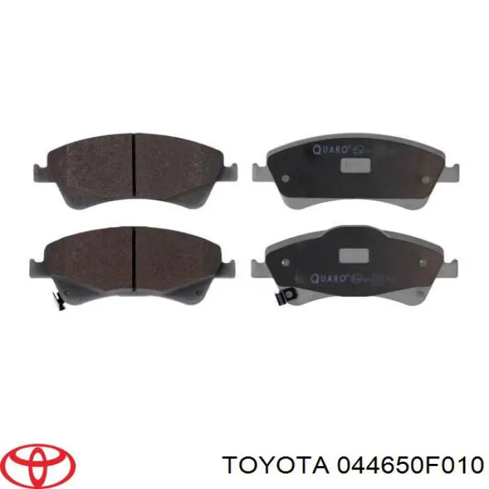 044650F010 Toyota Klocki hamulcowe przednie tarczowe