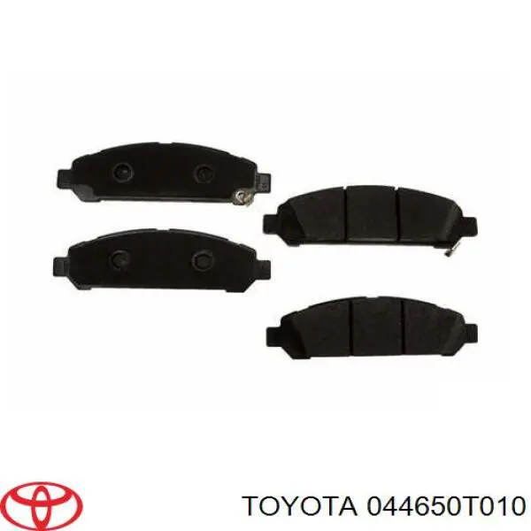Do koszyka 044650T010 Toyota Klocki hamulcowe przednie tarczowe