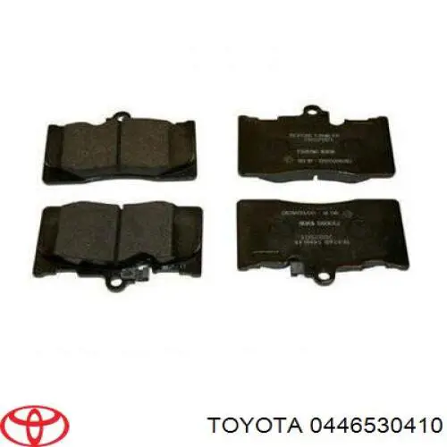 0446530410 Toyota klocki hamulcowe przednie tarczowe