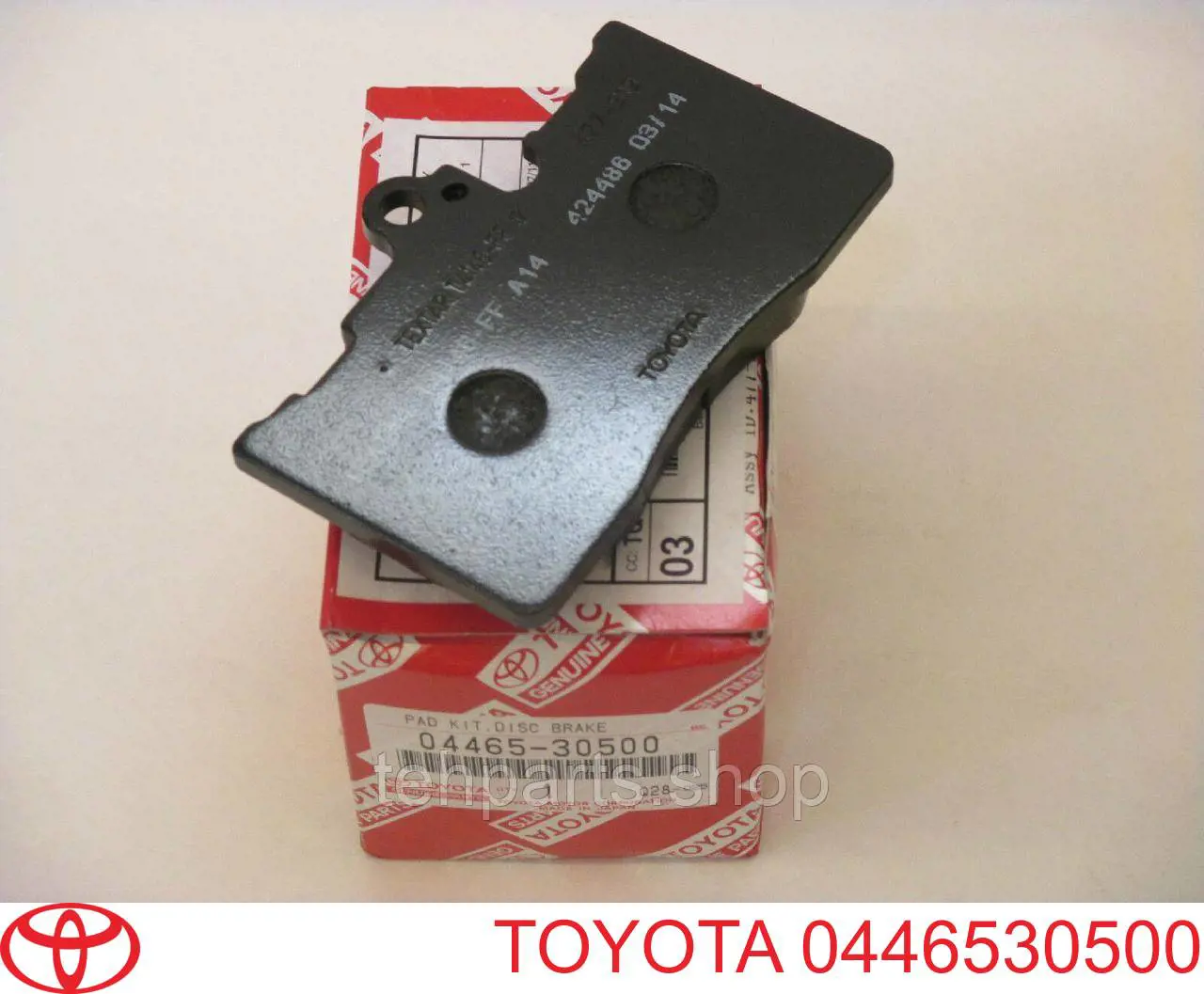 0446530500 Toyota klocki hamulcowe przednie tarczowe