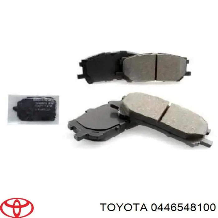 Klocki hamulcowe przednie tarczowe Toyota 0446548100 cena, od 27,67 USD