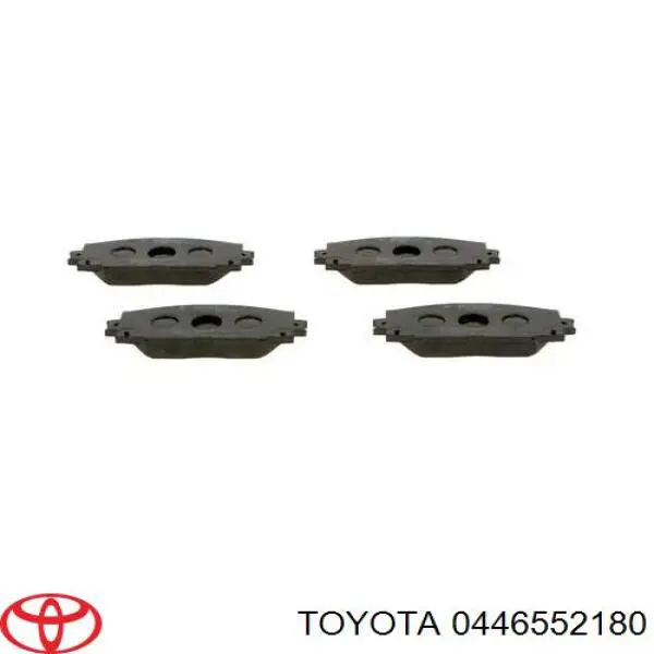 Klocki hamulcowe przednie tarczowe Toyota 0446552180 cena, od 26,97 USD