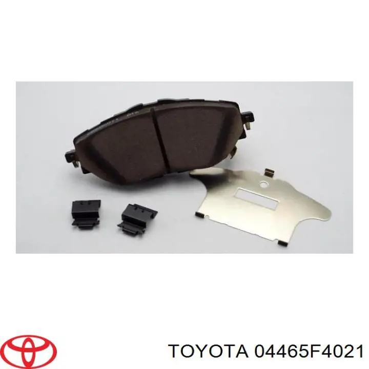 04465F4021 Toyota Klocki hamulcowe przednie tarczowe