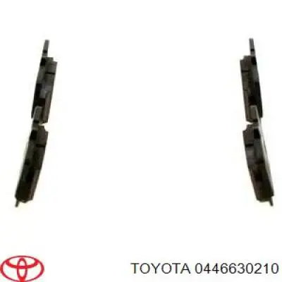 Okładziny (klocki) do hamulców tarczowych tylne Toyota 0446630210 cena, od 23,52 USD