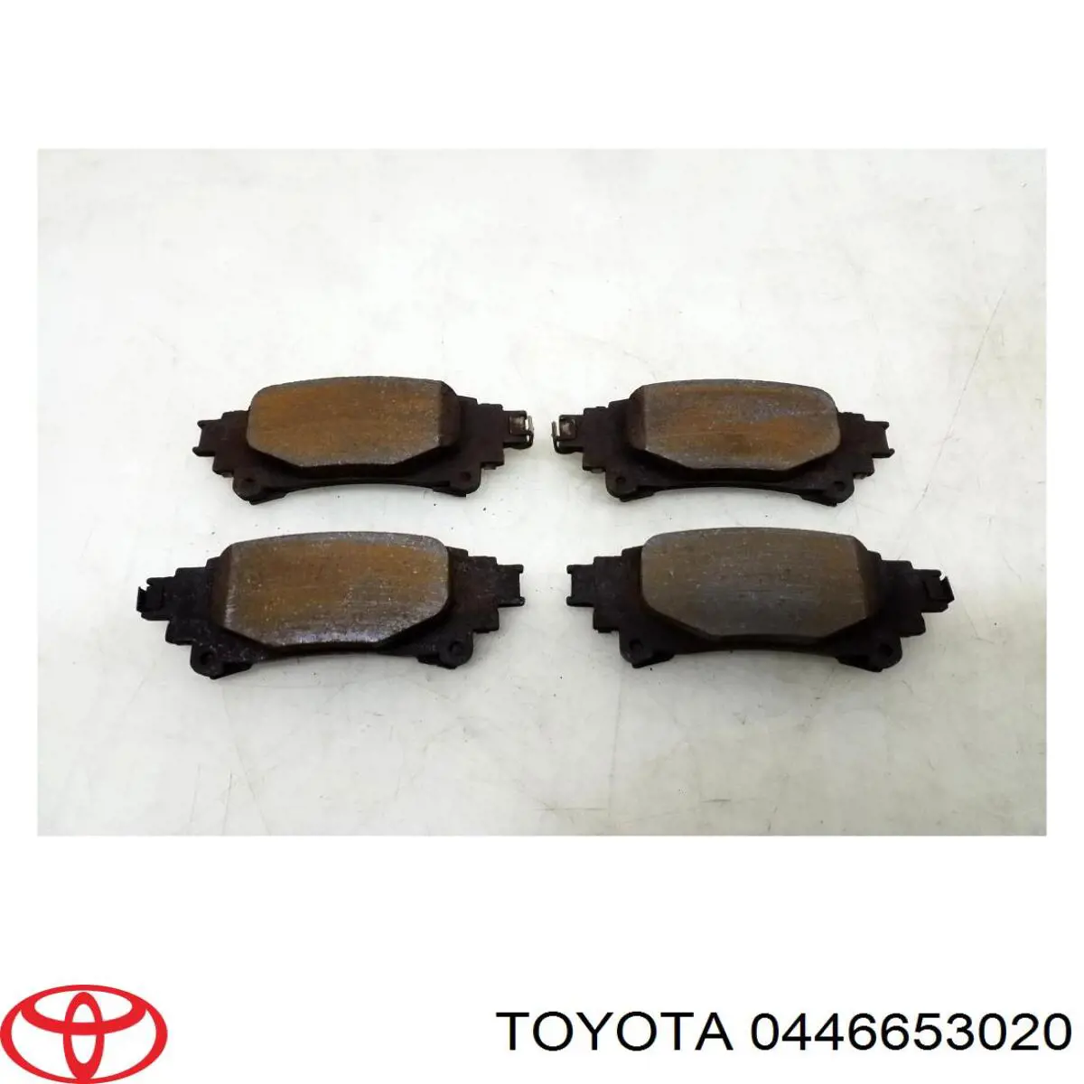 Okładziny (klocki) do hamulców tarczowych tylne Toyota Highlander III SUV (U5) (2013 - 2021) cena, od 36,50 USD
