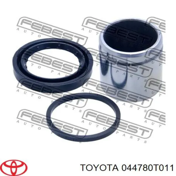 044780T011 Toyota Zestaw naprawczy zacisku hamulcowego przedniego