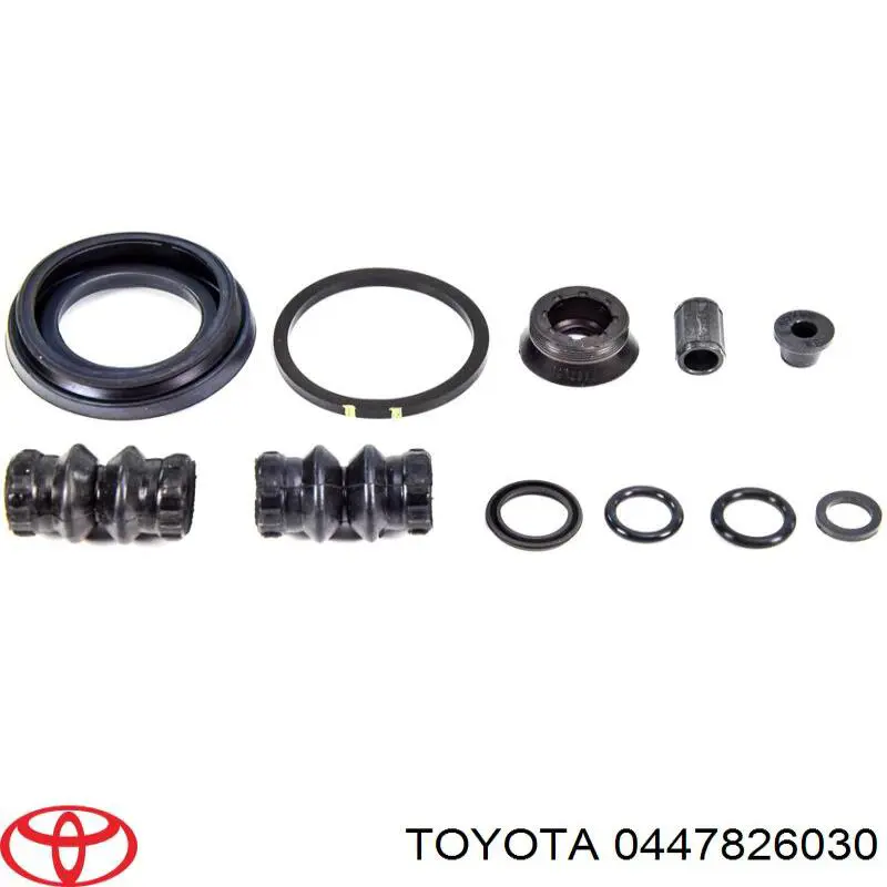 Zestaw naprawczy zacisku hamulcowego przedniego Toyota 0447826030 cena, od 17,47 USD