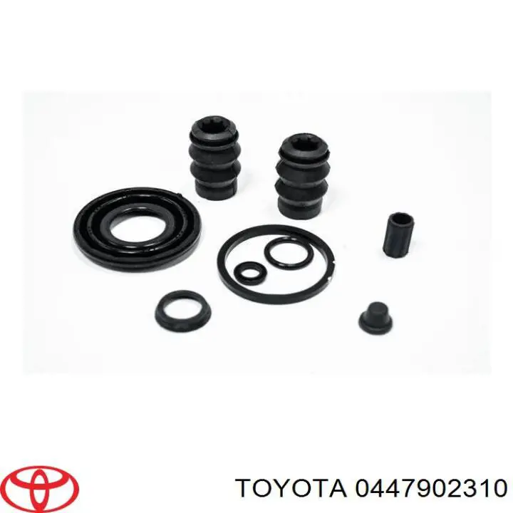 0447902310 Toyota Zestaw naprawczy zacisku hamulcowego tylnego