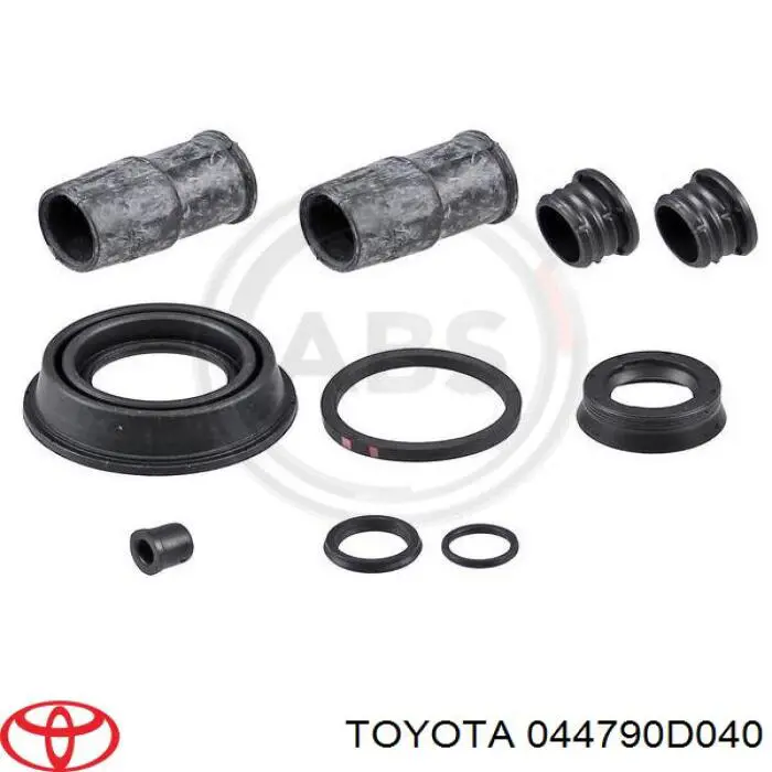 Do koszyka 044790D040 Toyota Zestaw naprawczy zacisku hamulcowego tylnego