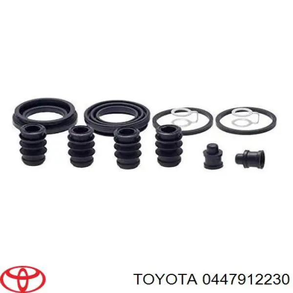 0447912230 Toyota Zestaw naprawczy zacisku hamulcowego tylnego