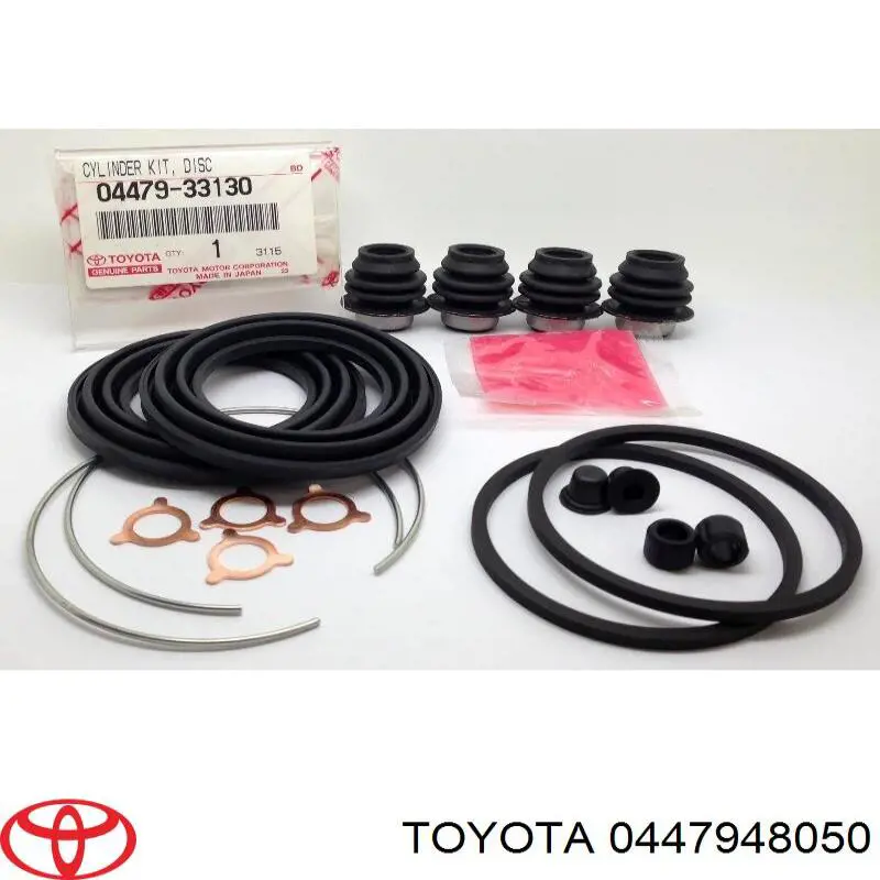 Zestaw naprawczy zacisku hamulcowego tylnego Toyota 0447948050 cena, od 9,29 USD