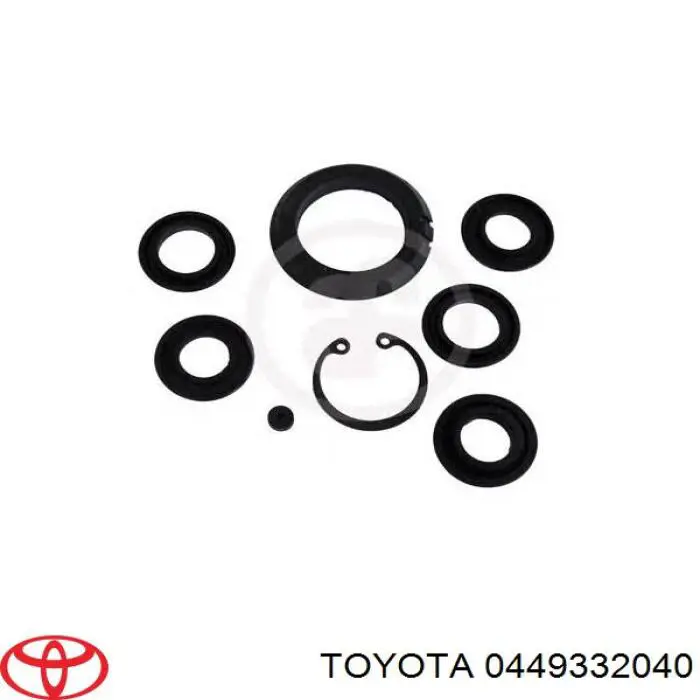 0449332040 Toyota Zestaw naprawczy głównego cylindra hamulcowego