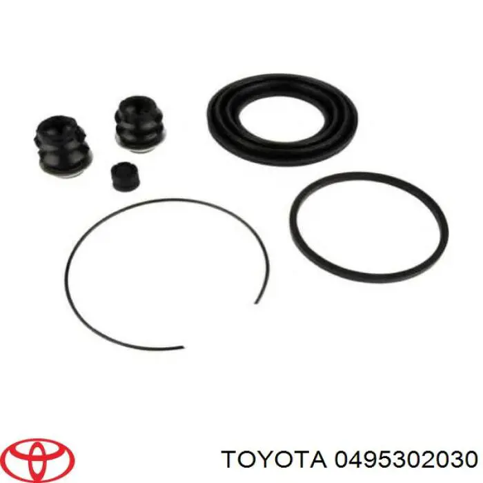 0495302030 Toyota Osłona prowadnicy zacisku hamulcowego przedniego
