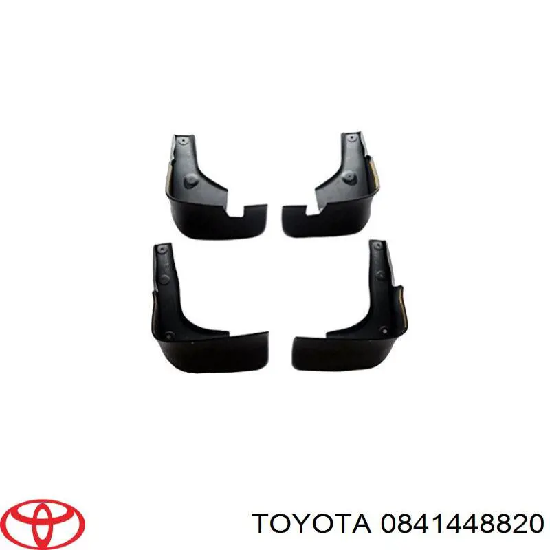 Chlapacze przednie+tylne, zestaw do Lexus RX 300/330/350/400H U3