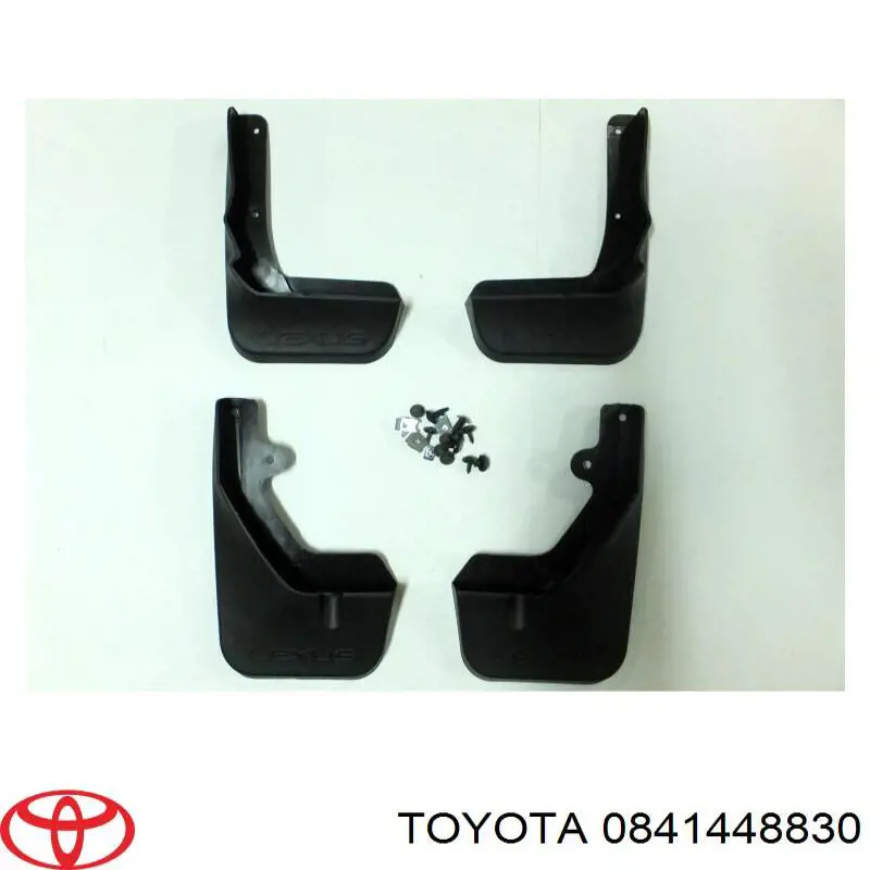 0841448830 Toyota Chlapacze przednie+tylne, zestaw