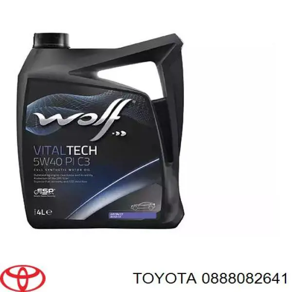 Olej do silnika Toyota 0888082641 cena, od 51,90 USD