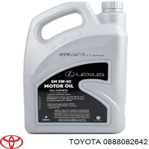 Do koszyka 0888082642 Toyota Olej do silnika