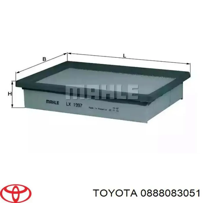 Olej do silnika Toyota 0888083051 cena, od 52,65 USD