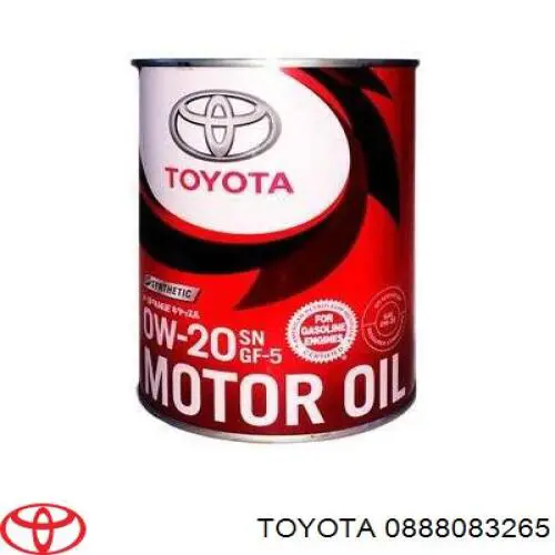 Do koszyka 0888083265 Toyota Olej do silnika