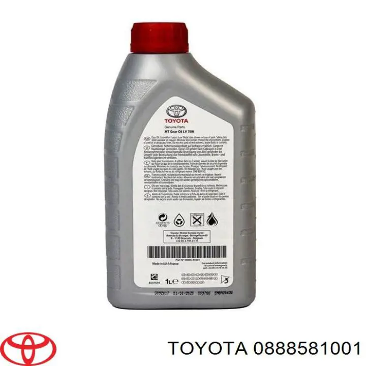 Olej przekładniowy 0888581001 Toyota