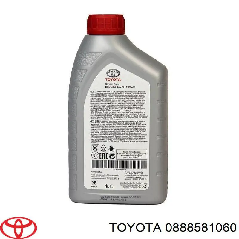 Do koszyka 0888581060 Toyota Olej przekładniowy