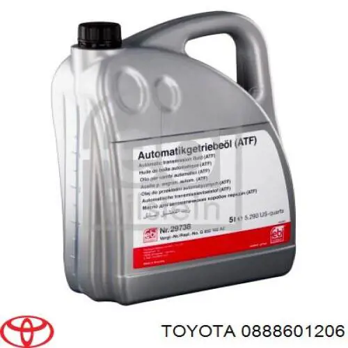 Do koszyka 0888601206 Toyota Płyn hydraulicznego układu wspomagania