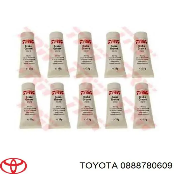 Smar do układów hamulcowych Toyota 0888780609 cena, od 43,07 USD