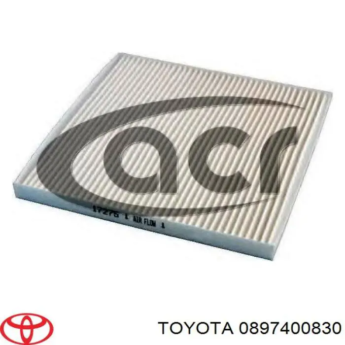 Do koszyka 0897400830 Toyota Filtr kabiny
