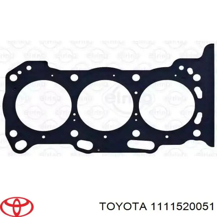 Uszczelka głowicy cylindrów prawa Toyota 1111520051 cena, od 72,77 USD