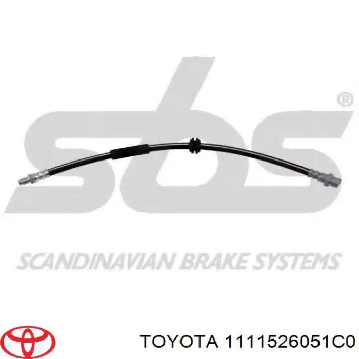 Uszczelka głowicy cylindrów 1111526052C0 Toyota