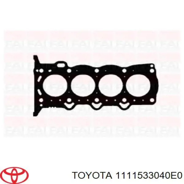 Uszczelka głowicy cylindrów Toyota 1111533040E0 cena, od 67,68 USD